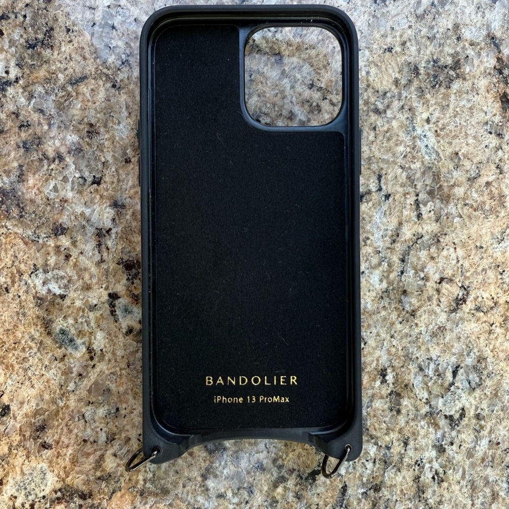 Bandolier Black Case for iPhone 13 Pro Max